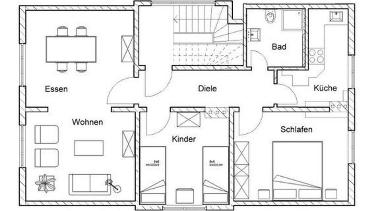 PEMATRA Ferienwohnung Fährblick Lübeck Exterior foto